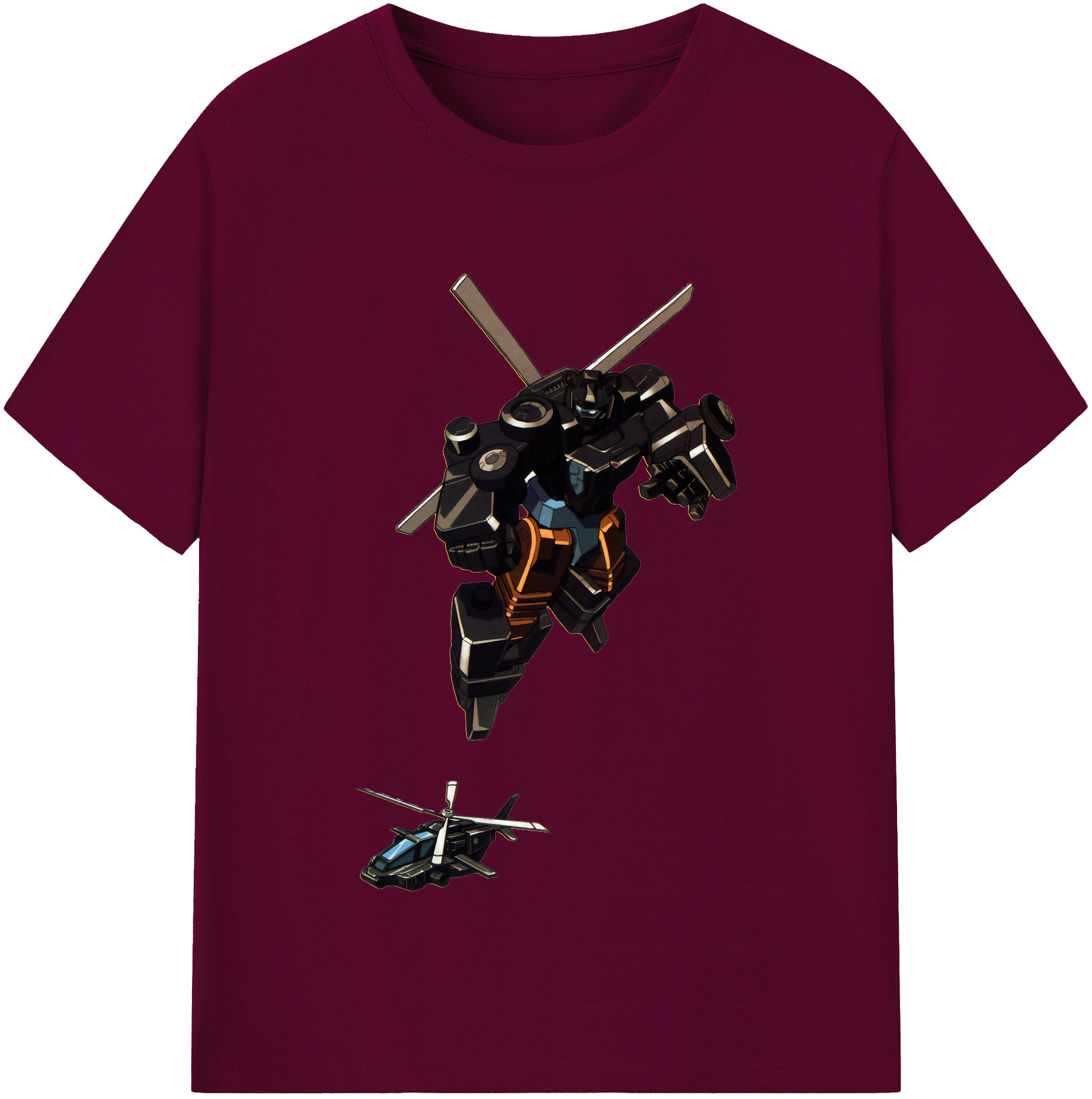 （画像用）  レディースカジュアルプリントTシャツ（綿100％）